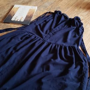 Hatch Navy Blue Maternity Dress